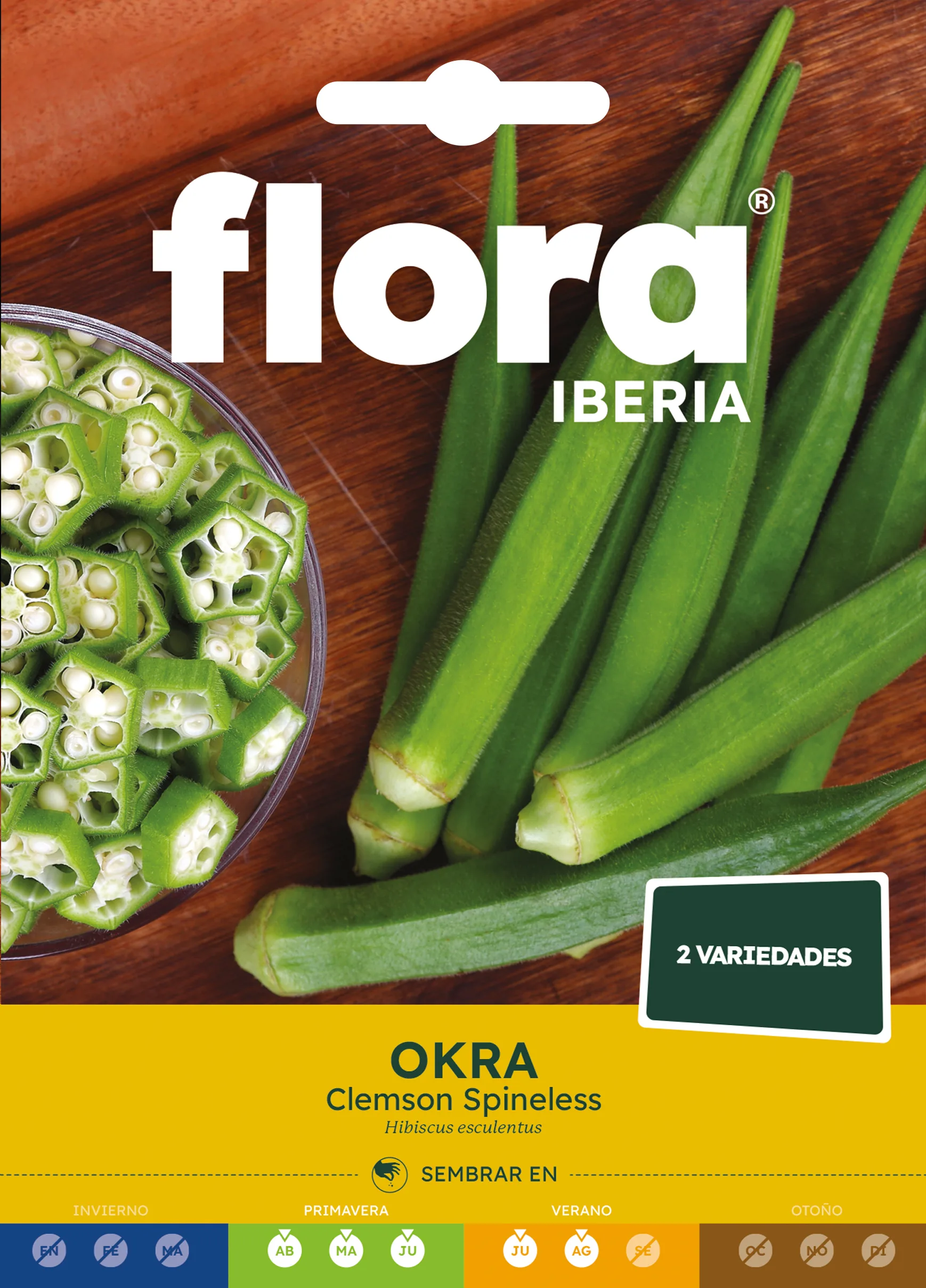 IC01831BOLS - Okra Clemson Spineless
